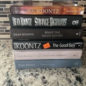Dean Koontz books.